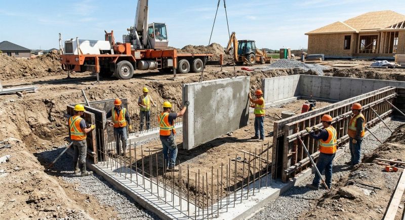 Foundation Wall Installation