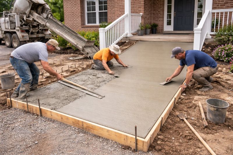 Concrete Installation in Warwick, RI