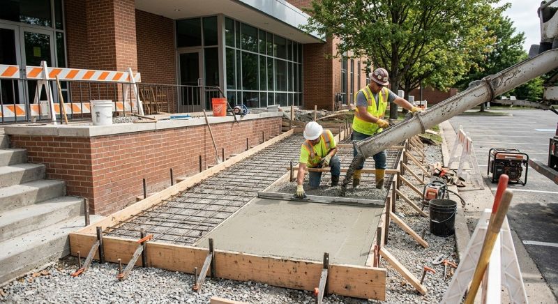 Concrete Installation in Warwick, RI