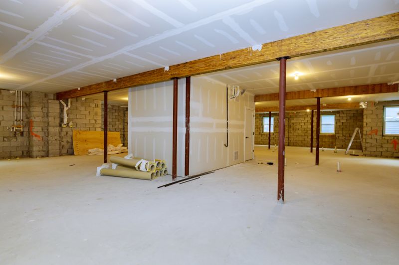 Basement Concrete Installation in Exeter, RI