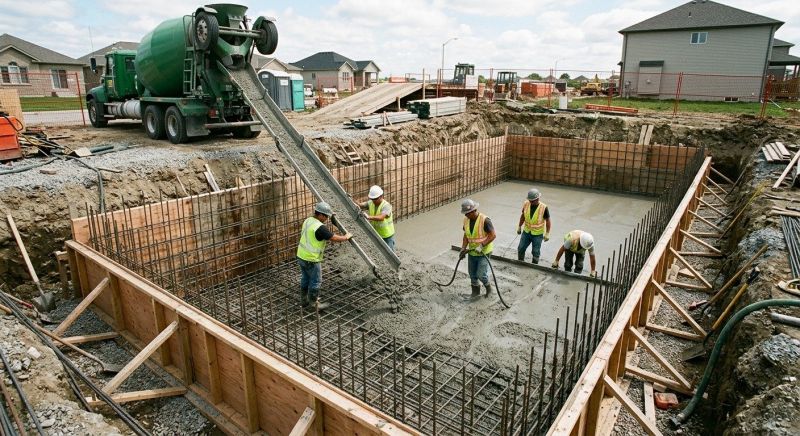 Basement Concrete Pouring in Warwick, RI