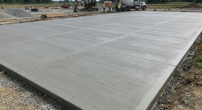 Commercial Slab Construction in Warwick, RI