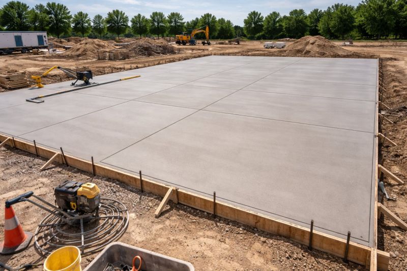 Commercial Slab Installation in Barrington, RI