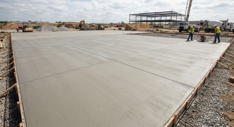 Commercial Slab Installation in Saunderstown, RI
