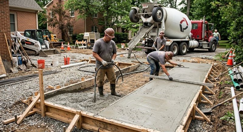 Concrete Service in Plainville, MA