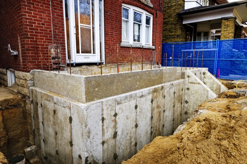 Foundation Construction in Attleboro Falls, MA