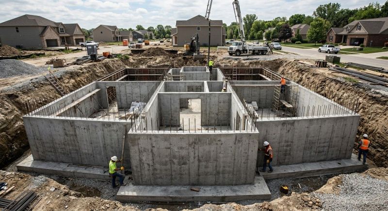 Foundation Construction in Rehoboth, MA