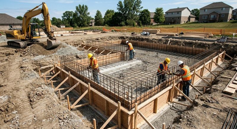 Foundation Construction in Saunderstown, RI