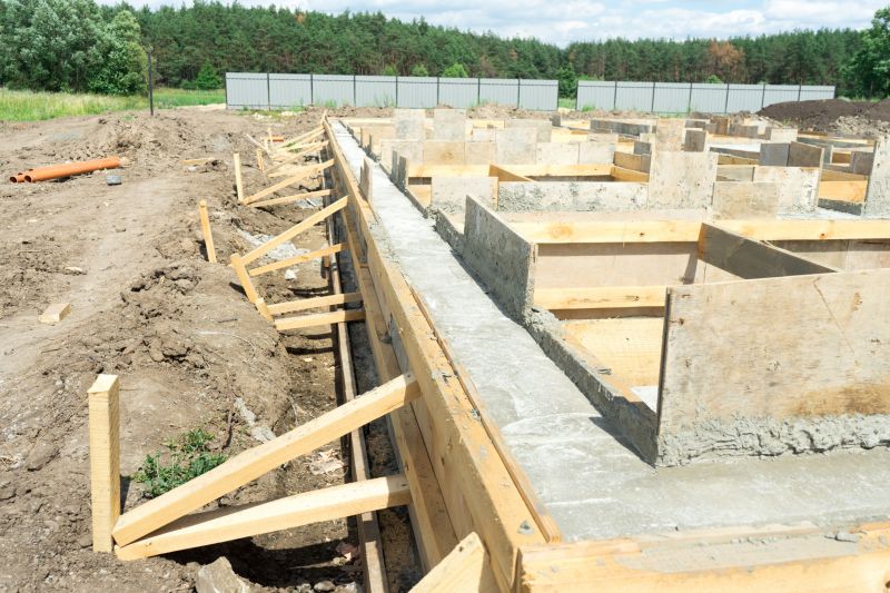 Foundation Footer Installation in Warwick, RI