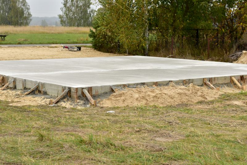 Foundation Slab Construction in Warwick, RI