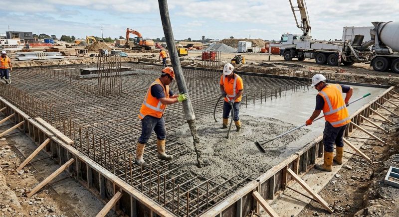 Foundation Wall Pouring in Charlestown, RI