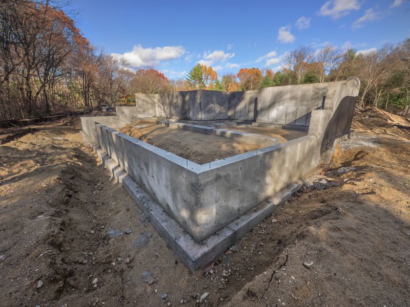 Foundation Wall Pouring in Taunton, MA