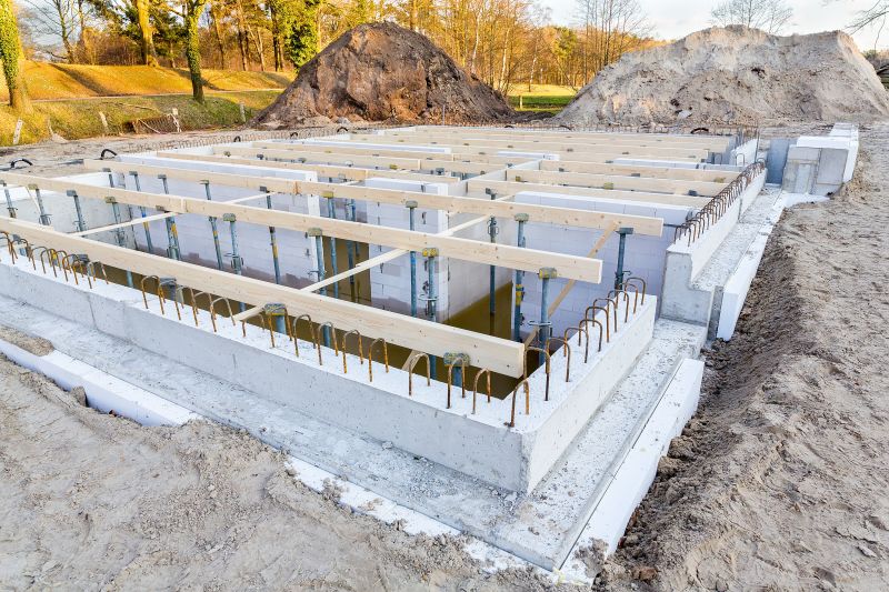 House Footing Construction in Warwick, RI